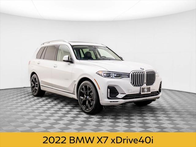 used 2022 BMW X7 car, priced at $50,750