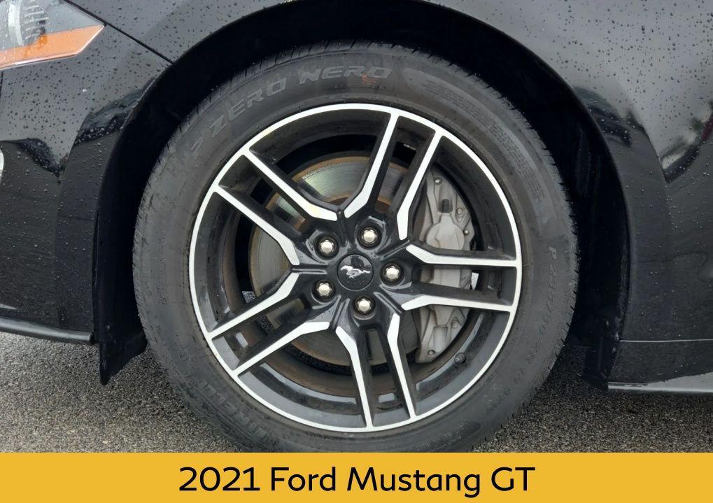 used 2021 Ford Mustang car, priced at $35,900