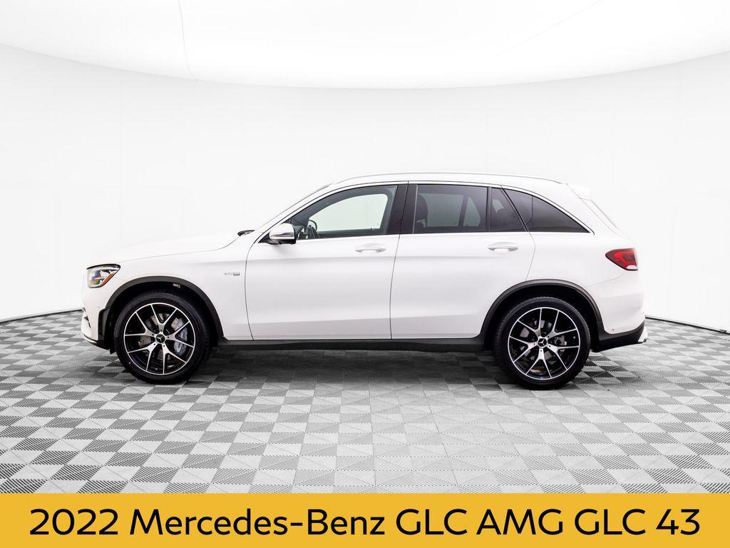 used 2022 Mercedes-Benz AMG GLC 43 car, priced at $44,600