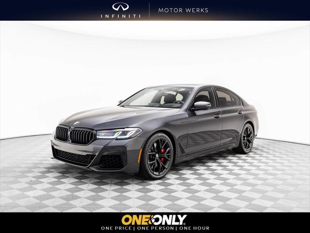 used 2021 BMW M550 car, priced at $46,900