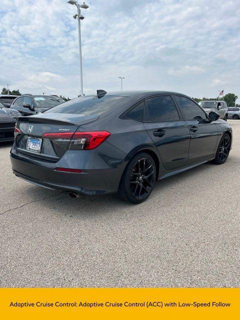 used 2022 Honda Civic car, priced at $22,600