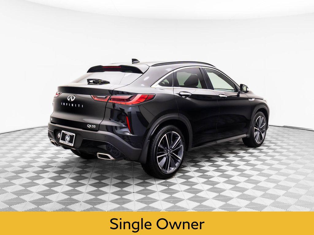used 2025 INFINITI QX55 car, priced at $41,700
