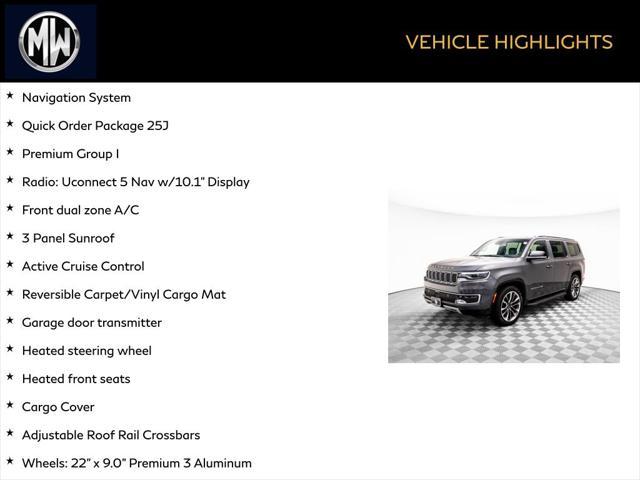 used 2023 Jeep Wagoneer car, priced at $55,293