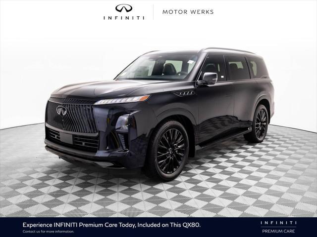 new 2025 INFINITI QX80 car, priced at $107,854
