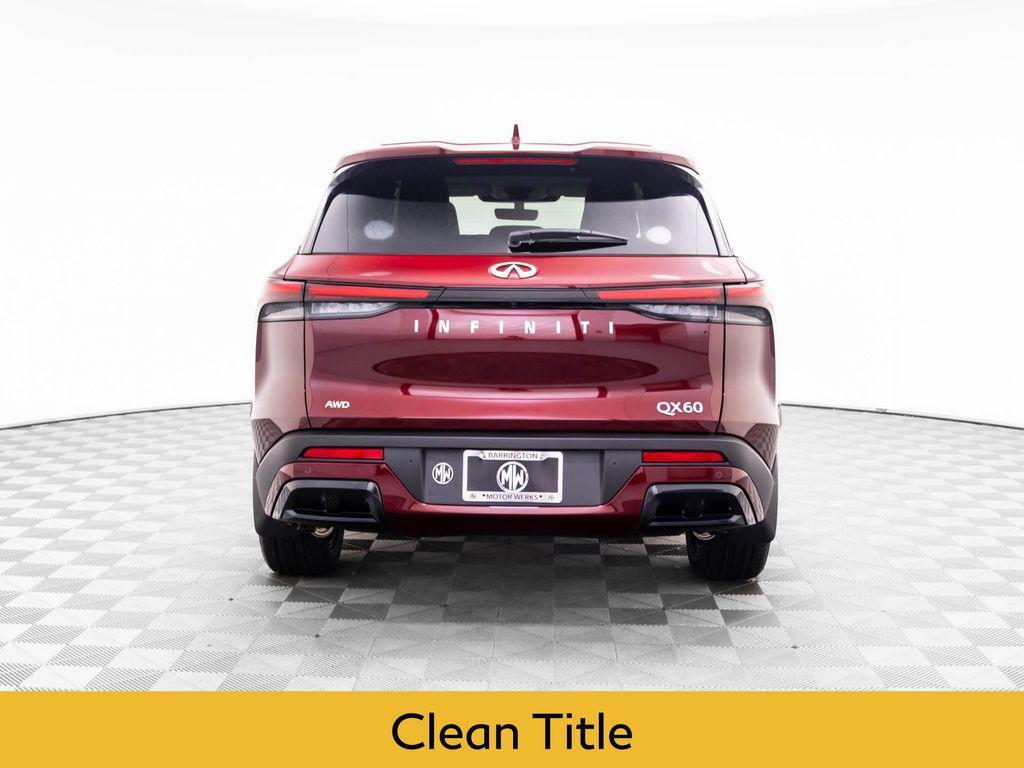 used 2025 INFINITI QX60 car, priced at $47,799