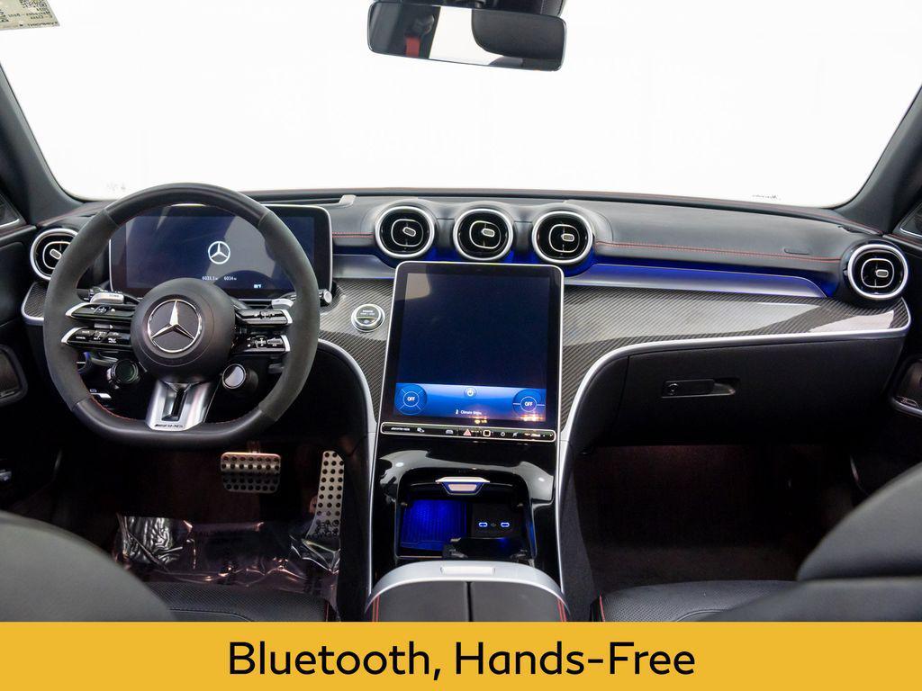 used 2024 Mercedes-Benz AMG C 43 car, priced at $55,300