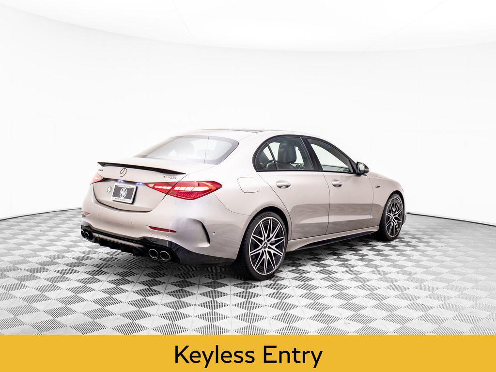 used 2024 Mercedes-Benz AMG C 43 car, priced at $55,300
