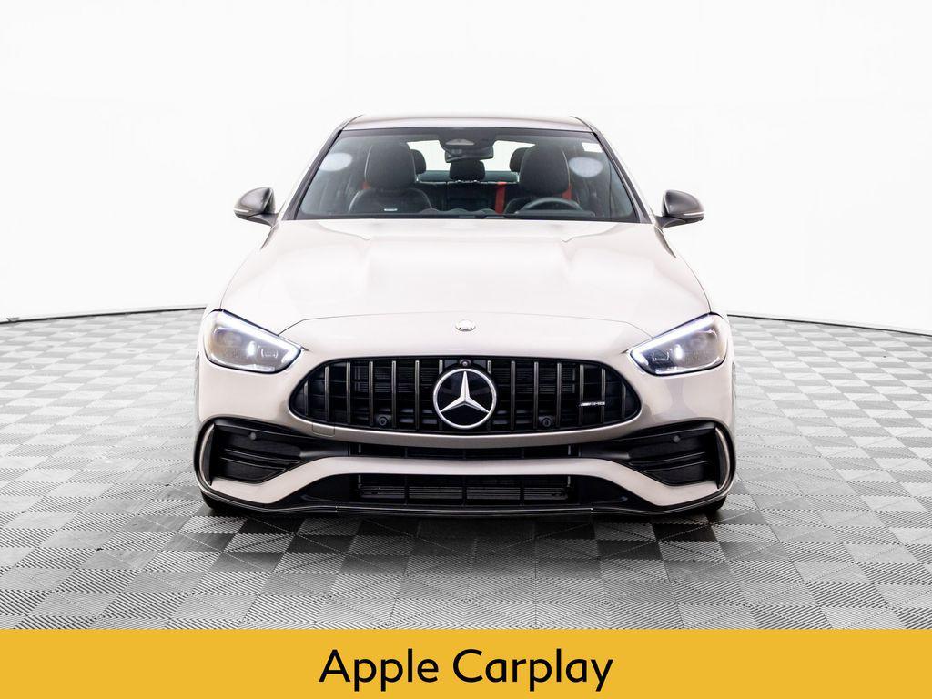 used 2024 Mercedes-Benz AMG C 43 car, priced at $55,300