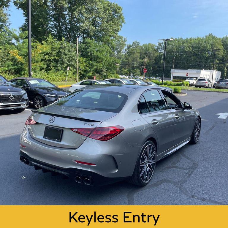 used 2024 Mercedes-Benz AMG C 43 car, priced at $56,500
