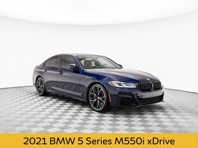 used 2021 BMW M550 car, priced at $49,512