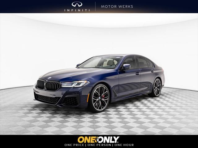 used 2021 BMW M550 car, priced at $52,569