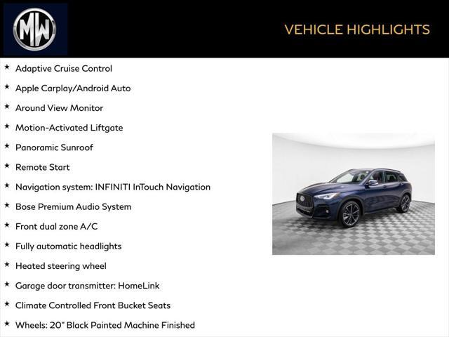 used 2023 INFINITI QX50 car, priced at $35,000