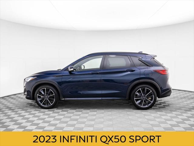 used 2023 INFINITI QX50 car, priced at $35,000