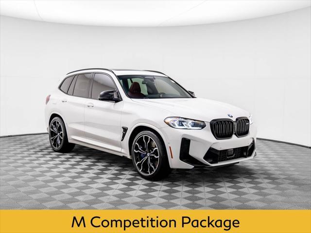 used 2022 BMW X3 M car, priced at $60,000