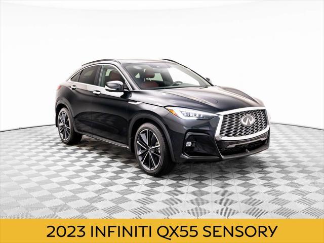 used 2023 INFINITI QX55 car, priced at $42,800