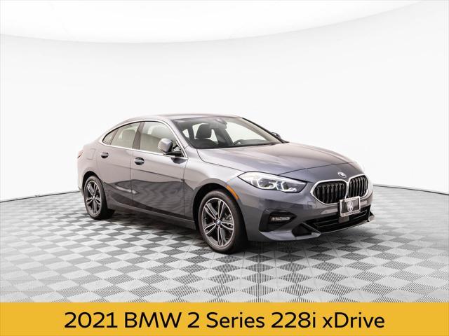 used 2021 BMW 228 Gran Coupe car, priced at $28,800