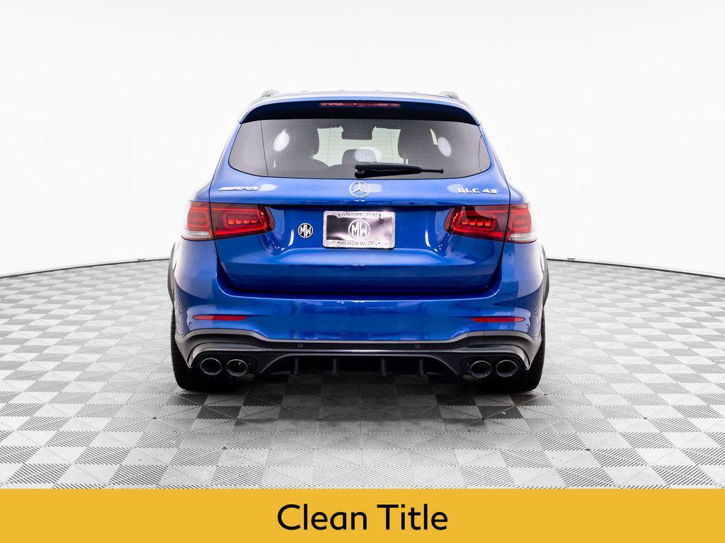 used 2022 Mercedes-Benz AMG GLC 43 car, priced at $44,600