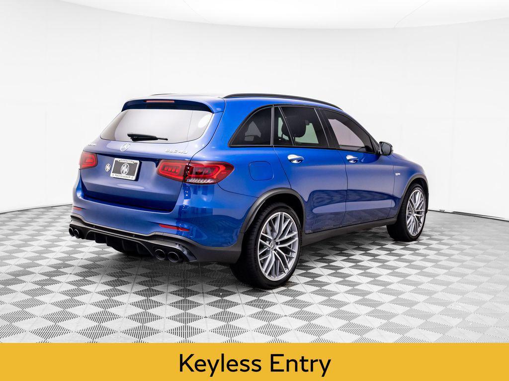 used 2022 Mercedes-Benz AMG GLC 43 car, priced at $44,600