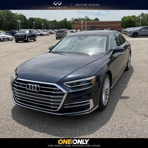 used 2020 Audi A8 car, priced at $51,900