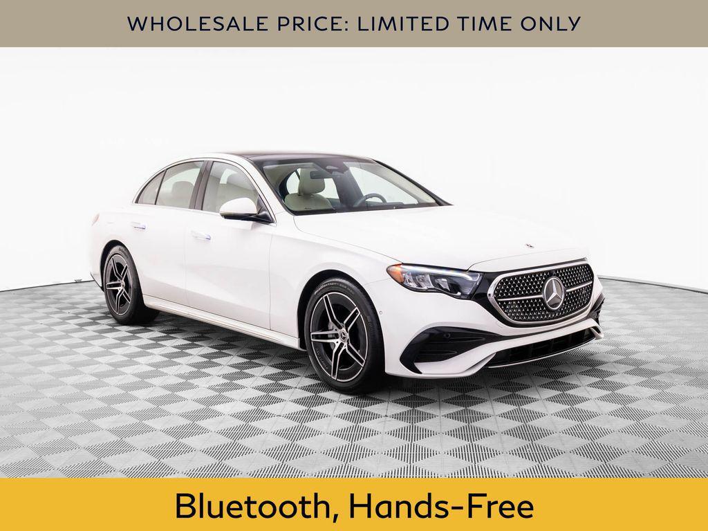 used 2024 Mercedes-Benz E-Class car, priced at $48,500
