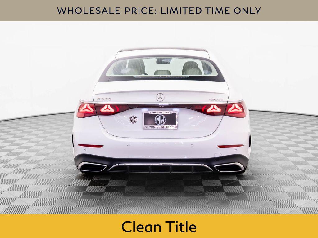used 2024 Mercedes-Benz E-Class car, priced at $48,500