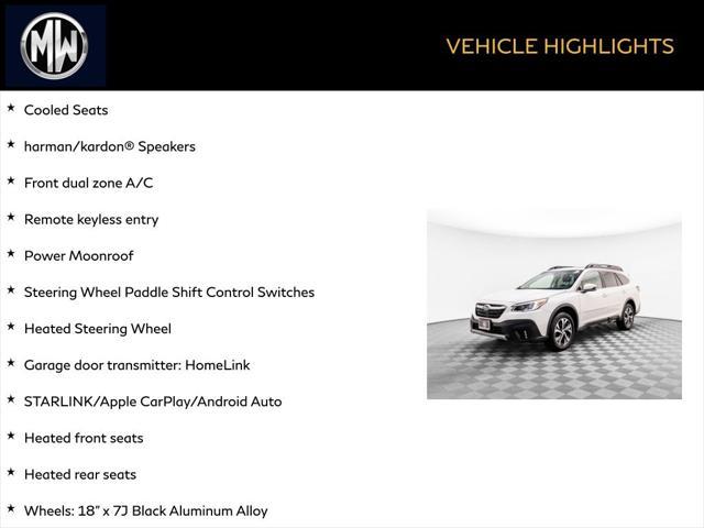 used 2022 Subaru Outback car, priced at $26,367