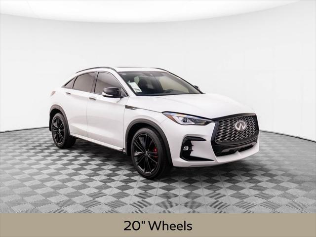 new 2025 INFINITI QX55 car, priced at $54,536