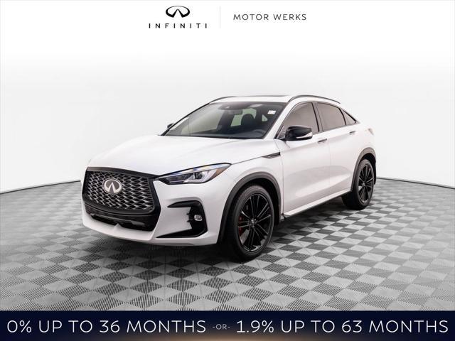 new 2025 INFINITI QX55 car, priced at $54,536