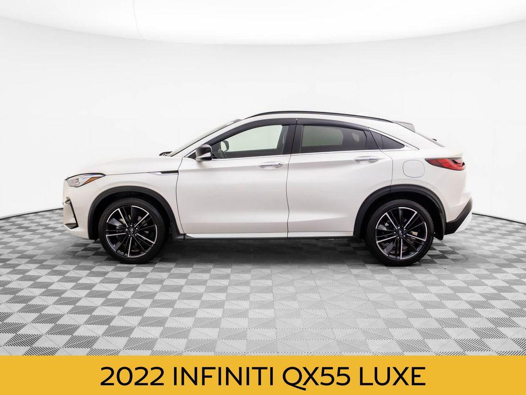 used 2022 INFINITI QX55 car, priced at $30,897