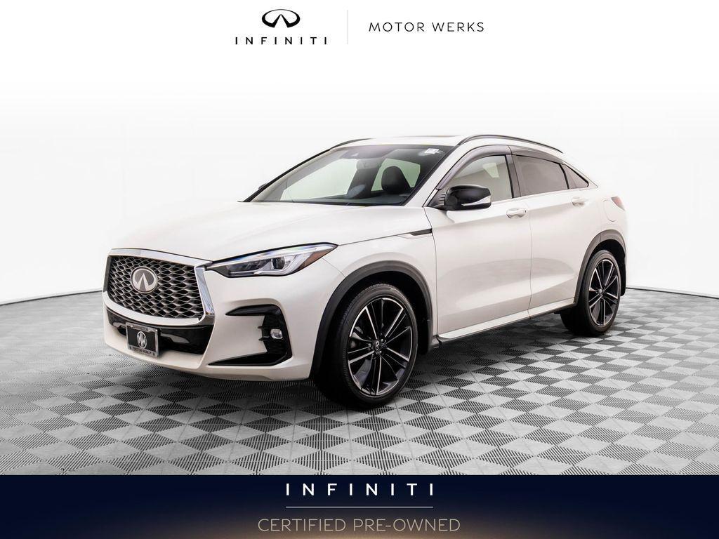 used 2022 INFINITI QX55 car, priced at $30,897