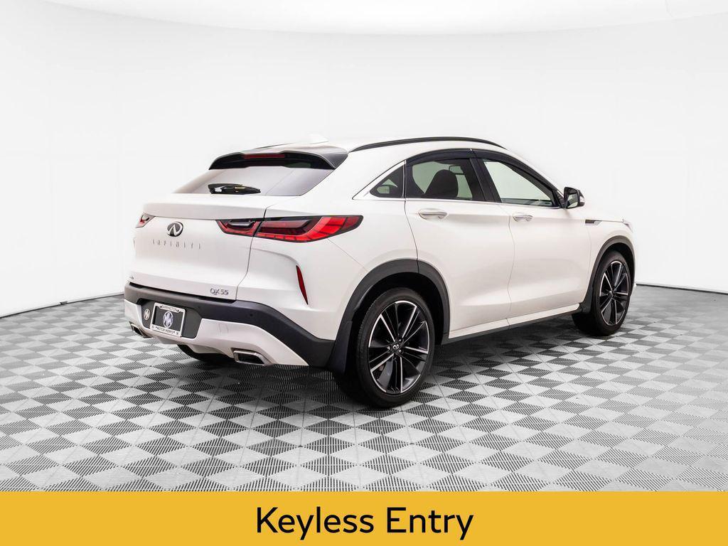 used 2022 INFINITI QX55 car, priced at $30,897