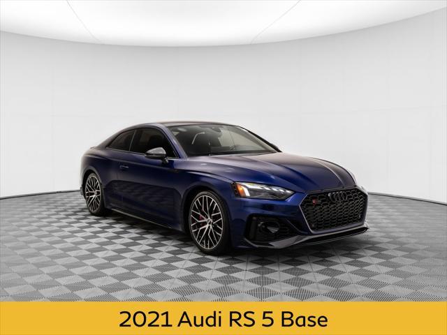 used 2021 Audi RS 5 car, priced at $61,800