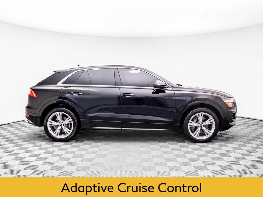 used 2021 Audi Q8 car, priced at $42,500
