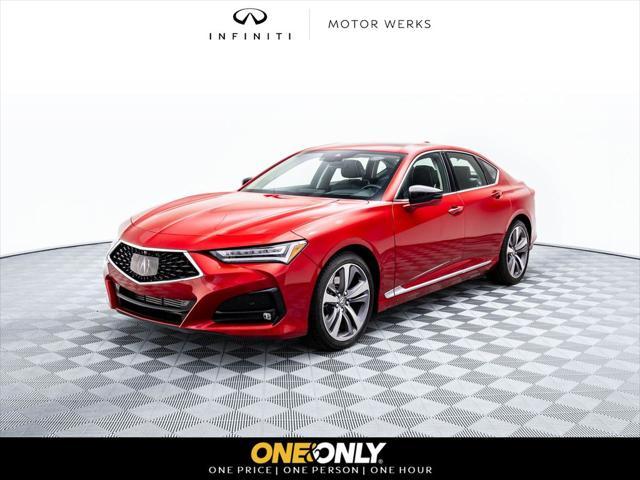 used 2022 Acura TLX car, priced at $33,000