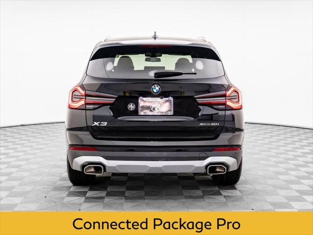 used 2022 BMW X3 car, priced at $37,500