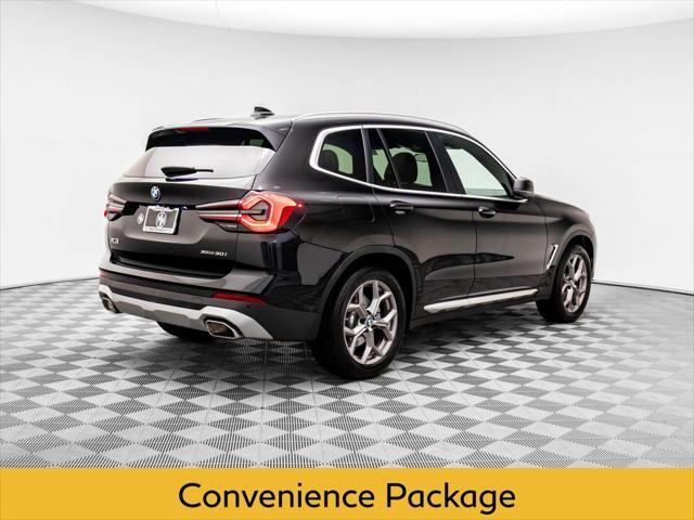 used 2022 BMW X3 car, priced at $37,500