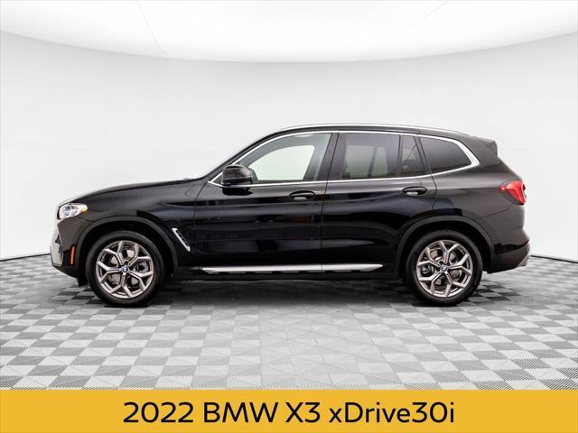 used 2022 BMW X3 car, priced at $37,500