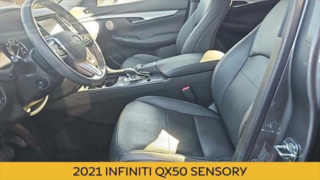 used 2021 INFINITI QX50 car, priced at $32,900