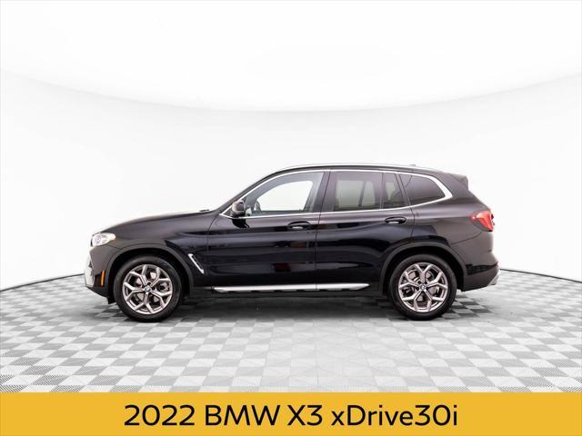 used 2022 BMW X3 car, priced at $31,900