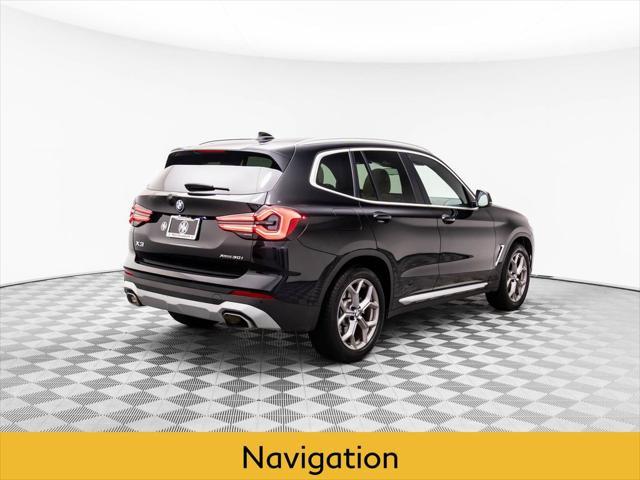 used 2022 BMW X3 car, priced at $31,900