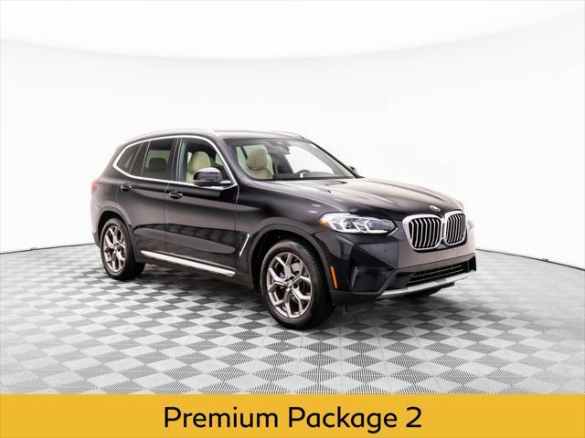 used 2022 BMW X3 car, priced at $31,900