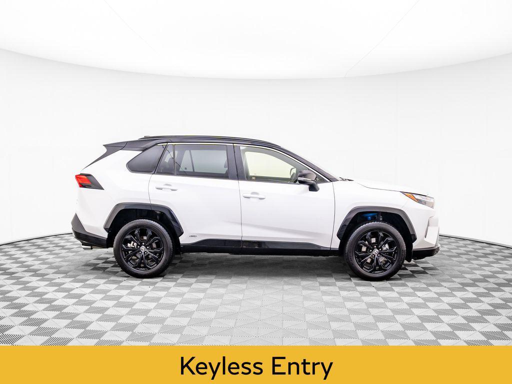 used 2023 Toyota RAV4 Hybrid car, priced at $34,200