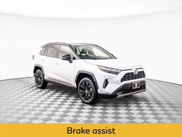 used 2023 Toyota RAV4 Hybrid car, priced at $37,000