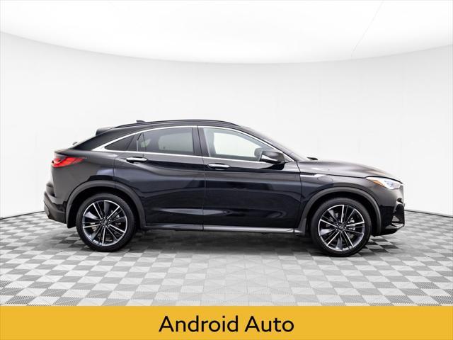 used 2025 INFINITI QX55 car, priced at $47,595