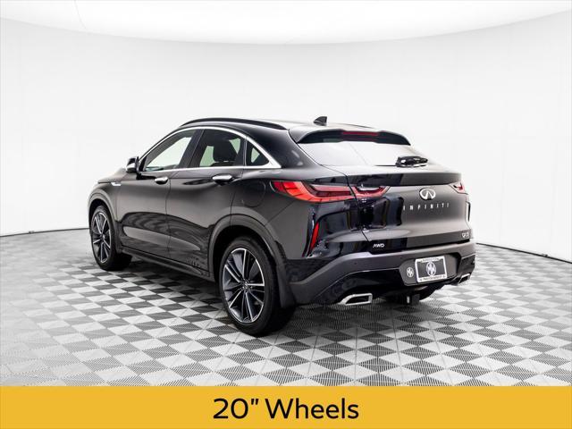 used 2025 INFINITI QX55 car, priced at $47,595