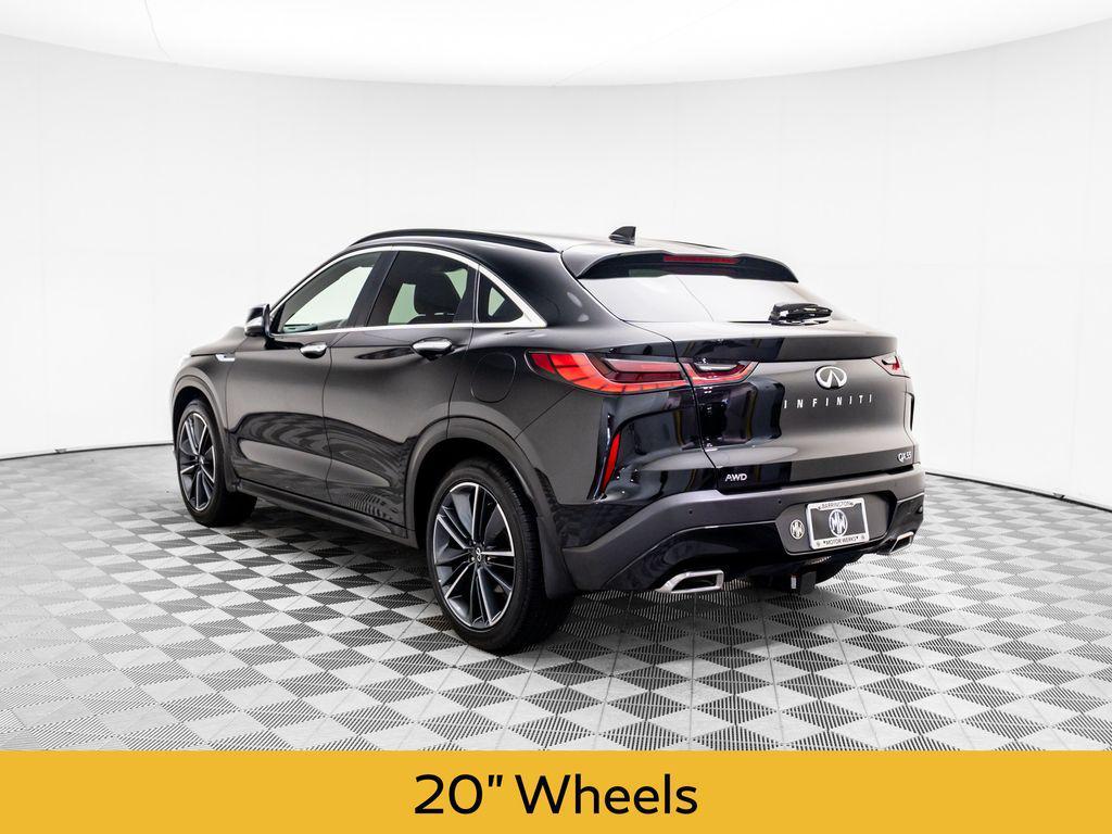used 2025 INFINITI QX55 car, priced at $44,500