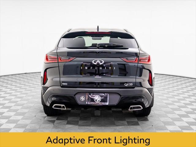 used 2025 INFINITI QX55 car, priced at $47,595