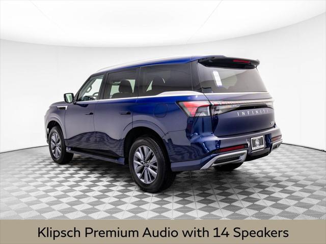 new 2025 INFINITI QX80 car, priced at $77,815