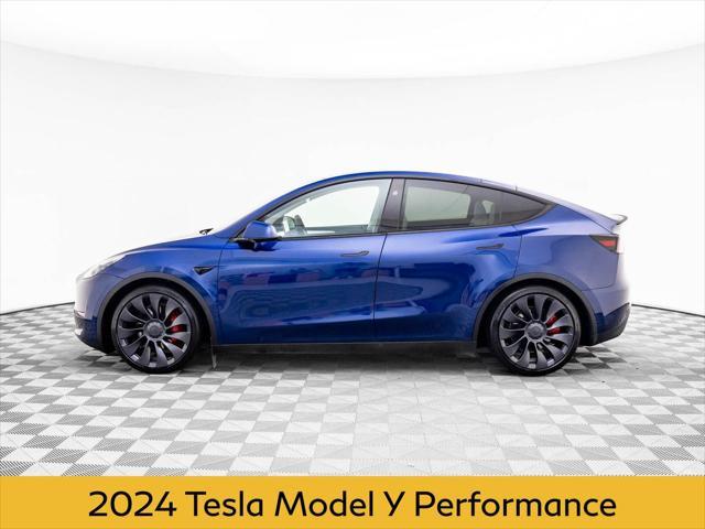 used 2024 Tesla Model Y car, priced at $37,900