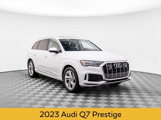 used 2023 Audi Q7 car, priced at $56,604